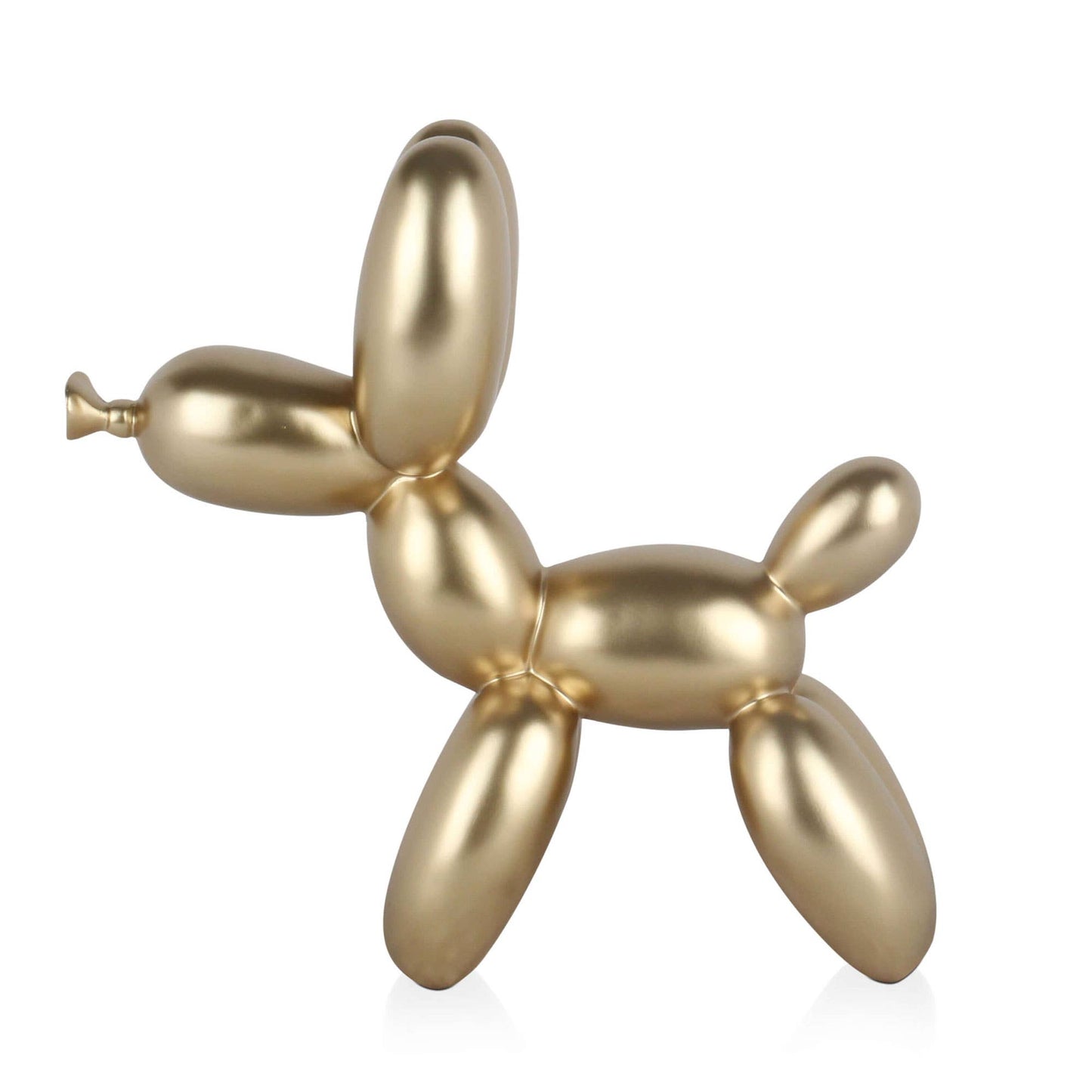 Balloon Dog - Resin Sculpture - Gold - Ornament