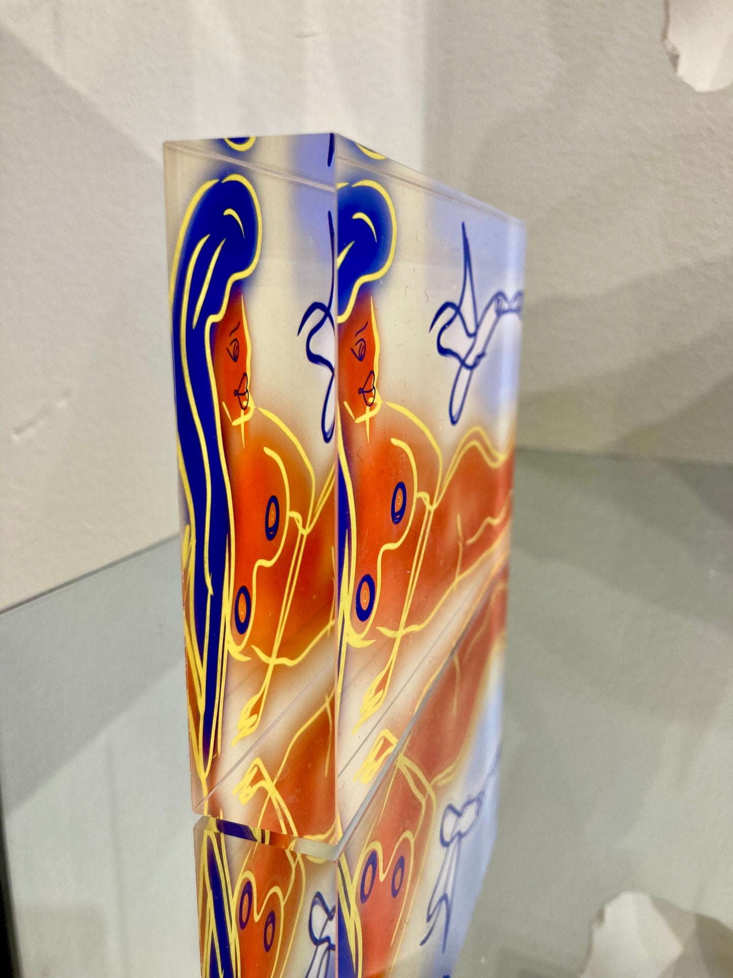 Akrylglasblock - Kvinna - Gina Cinnamoni