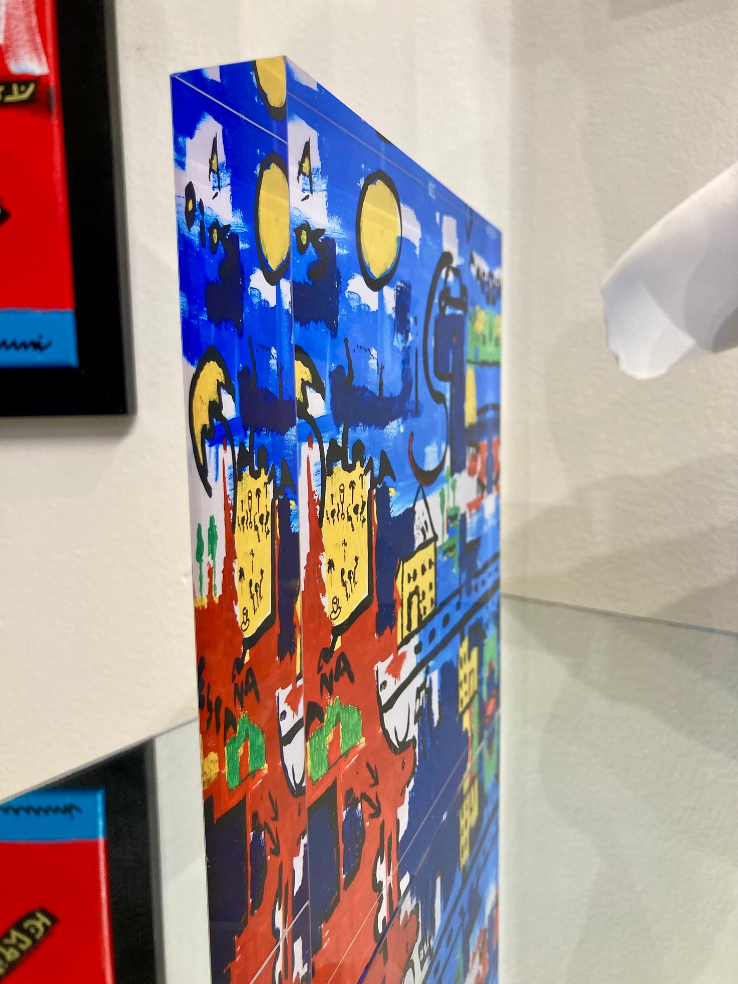 Acrylic glass block - Spain - Gina Cinnamoni