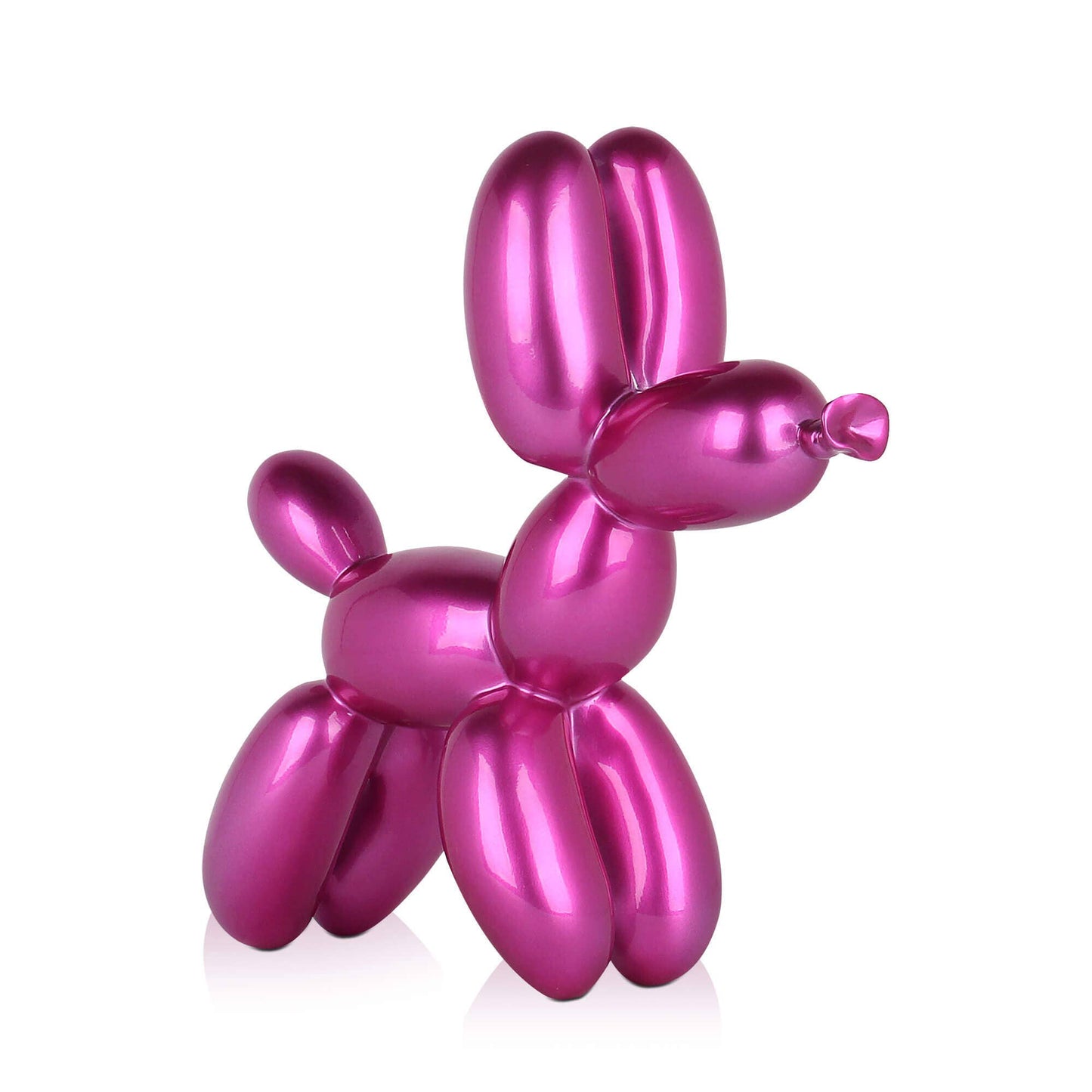 Ballonghund - Hartsskulptur - Fuschia - Prydnad