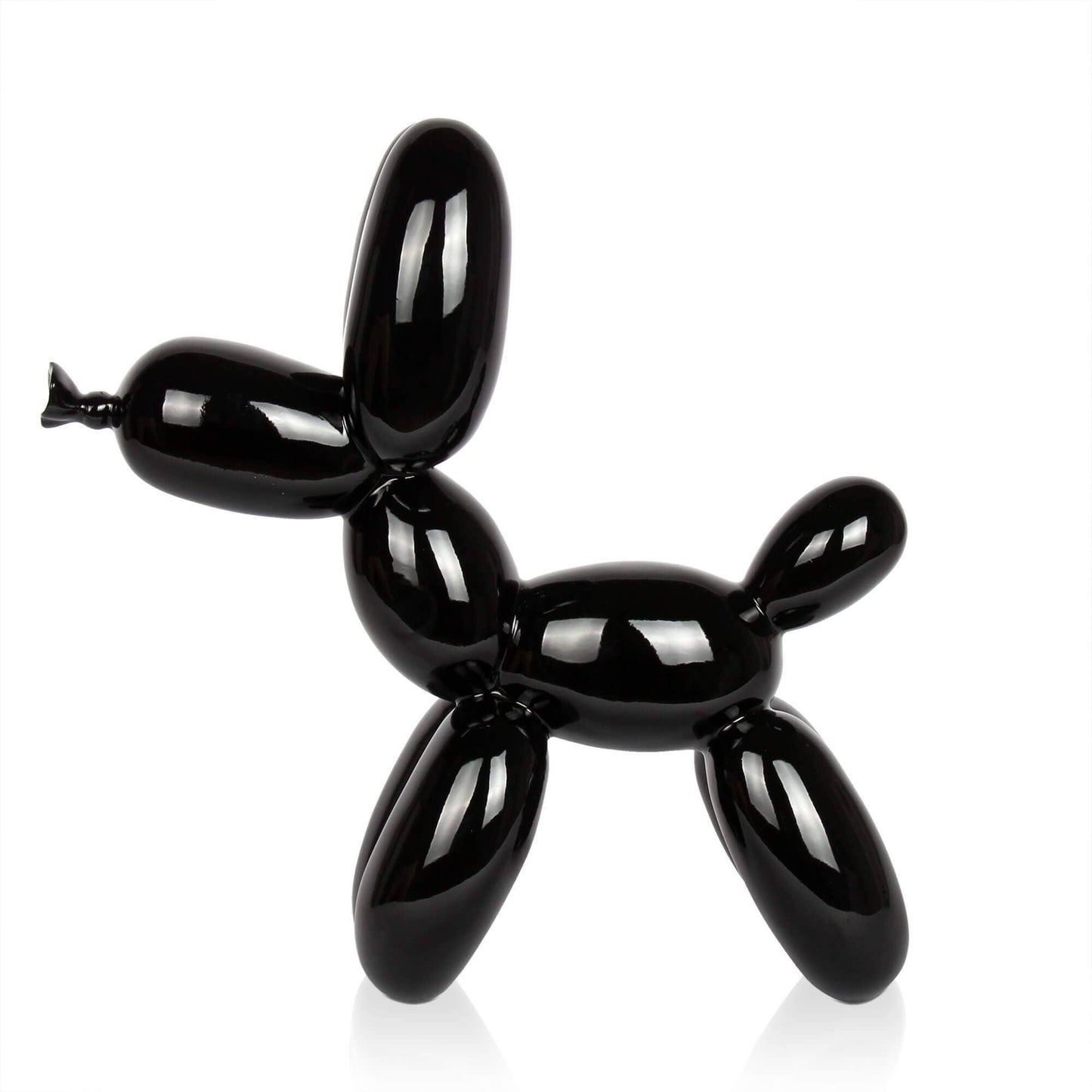 Balloon Dog - Resin Sculpture - Black - Ornament