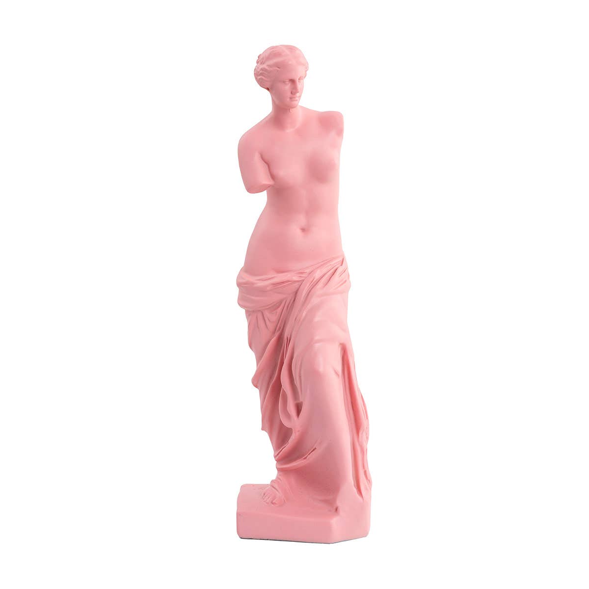 Venus Rose Resin Sculpture - Pink