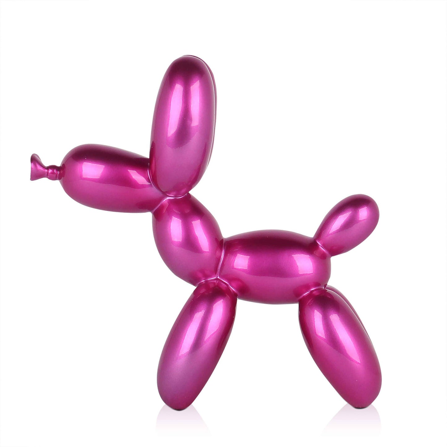 Ballonghund - Hartsskulptur - Fuschia - Prydnad
