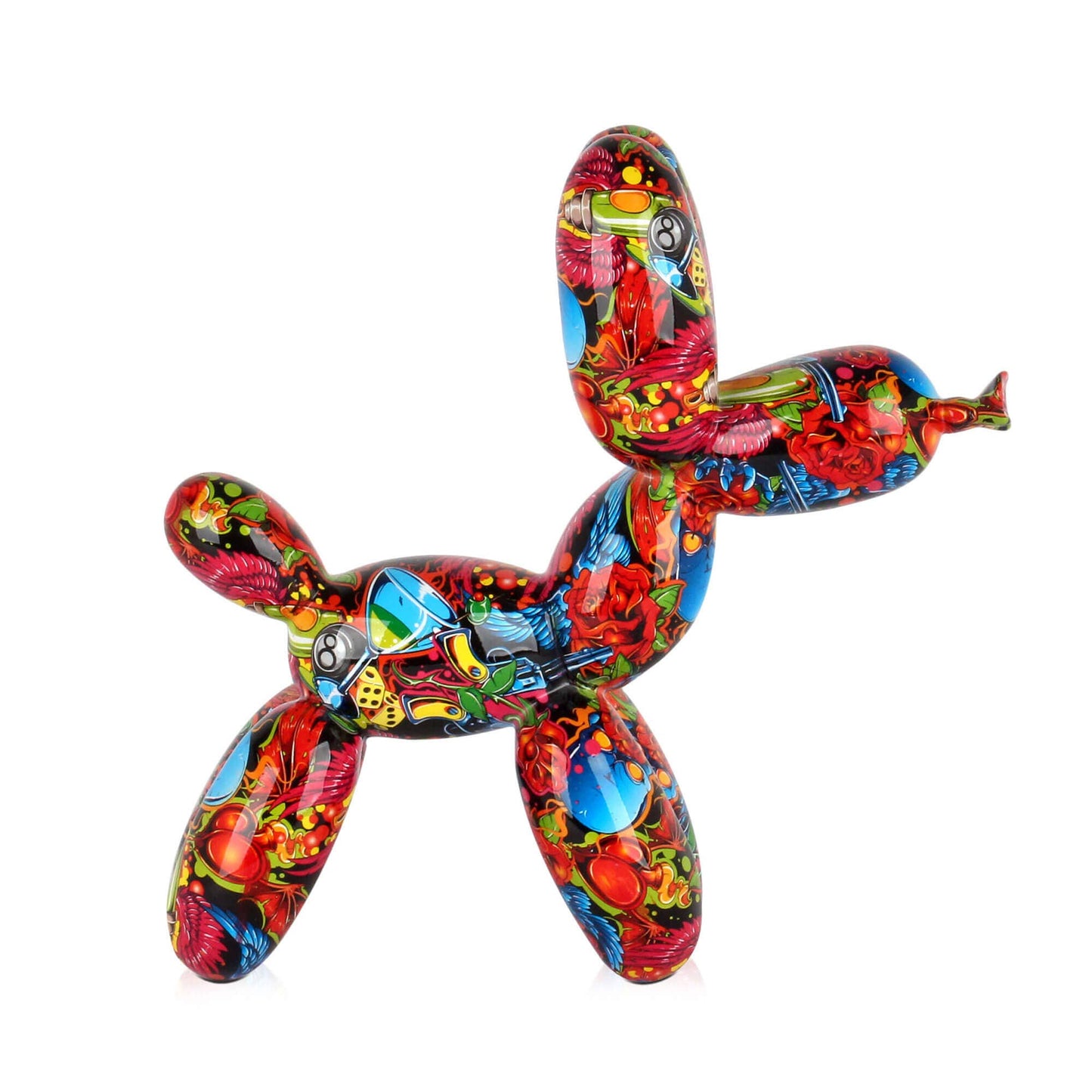 Balloon Dog - Resin Sculpture - Graffiti - Ornament