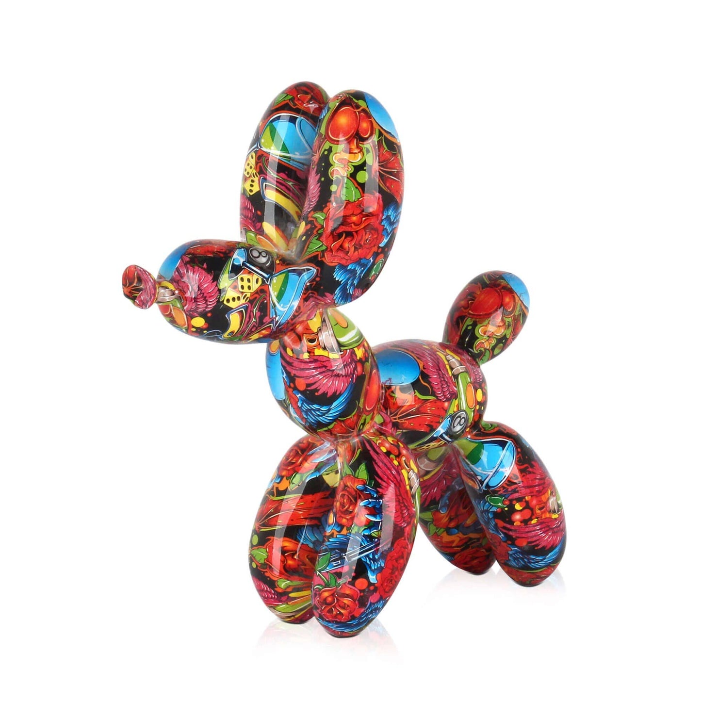 Balloon Dog - Resin Sculpture - Graffiti - Ornament