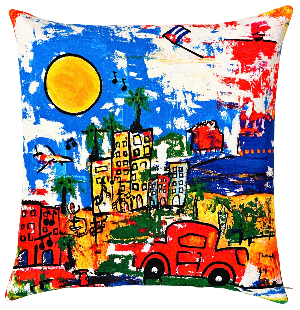 Cuba Libre Kuddfodral 40 × 40 cm – Gina Cinnamoni