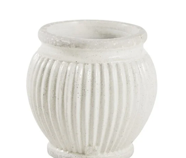 Small Pot - White