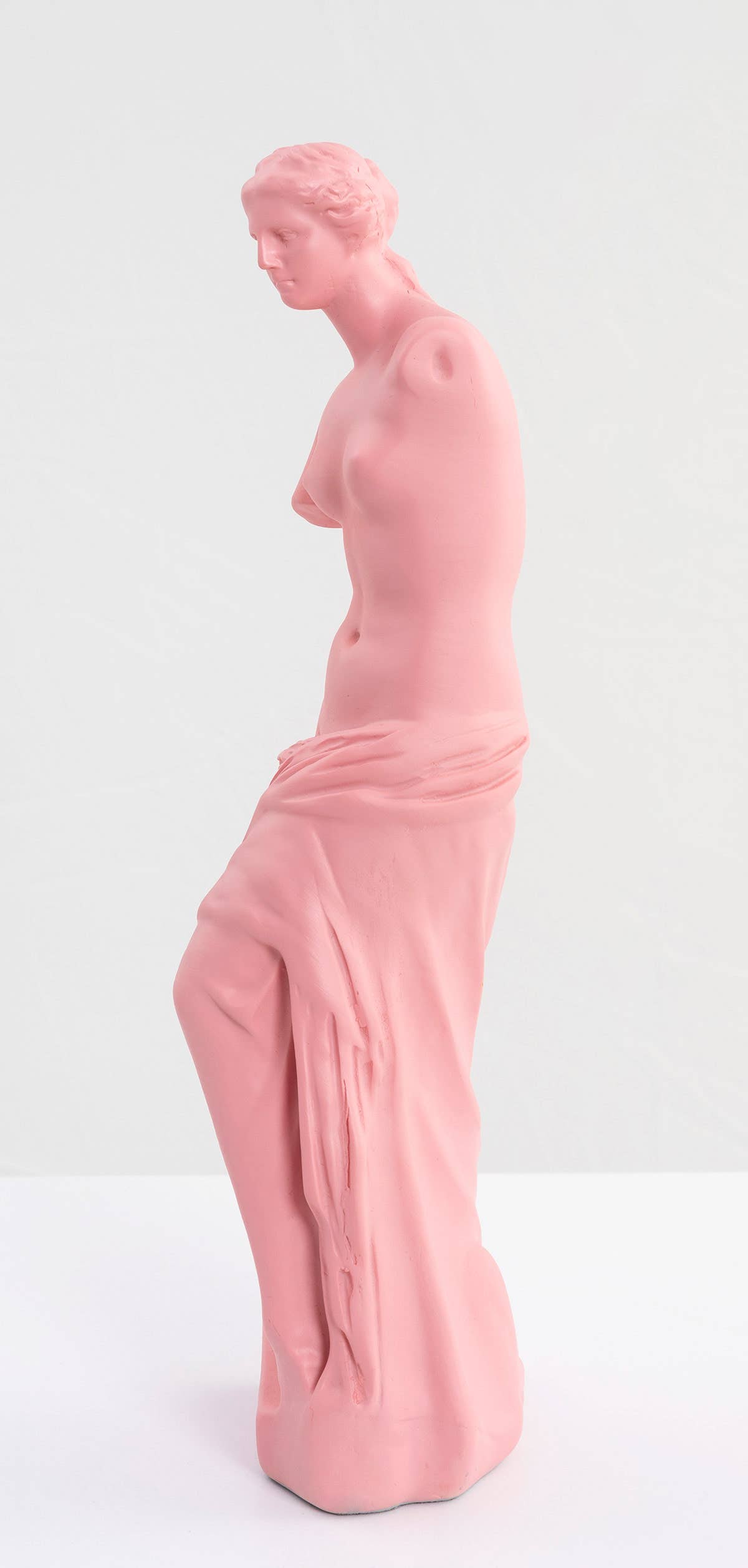 Venus Rose Resin Sculpture - Pink