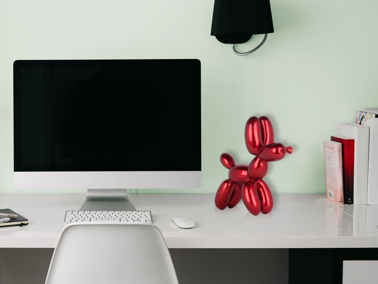 Balloon Dog - Resin Sculpture - Red - Ornament