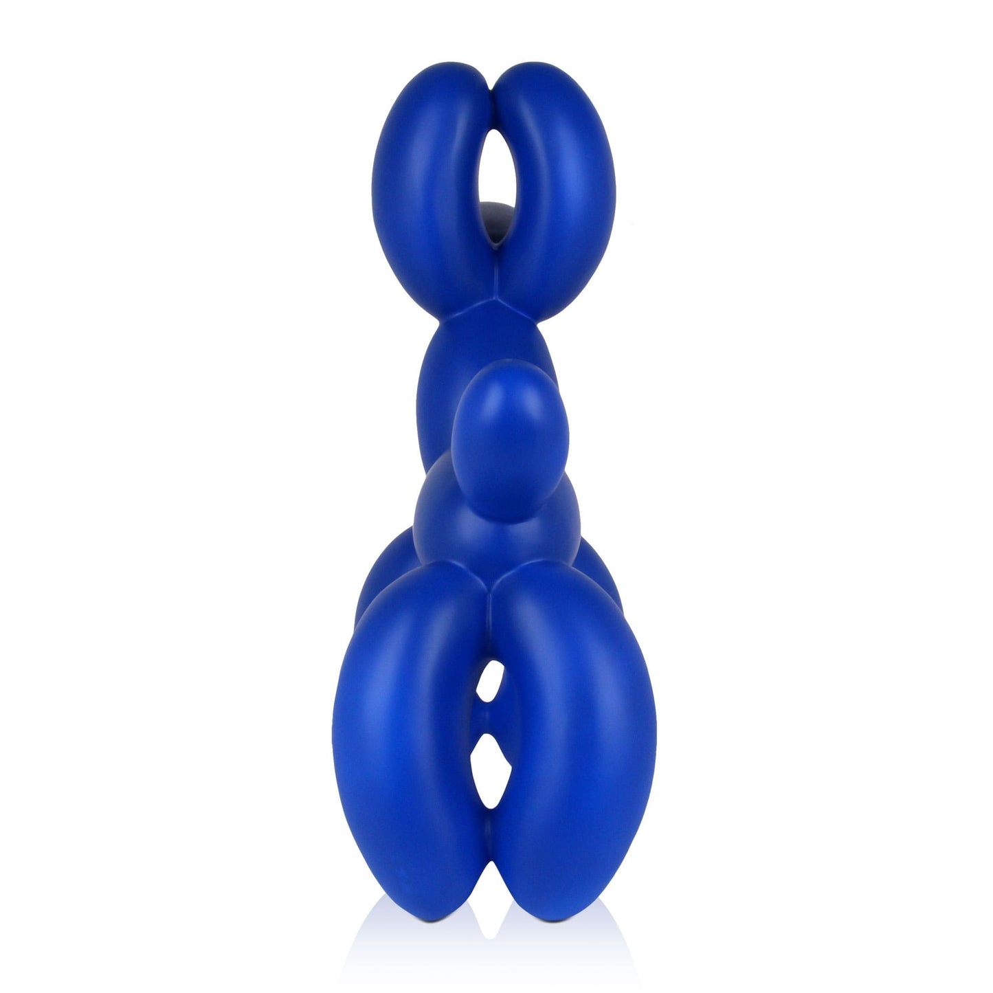 Ballonghund (XL) - Hartsskulptur - Blå