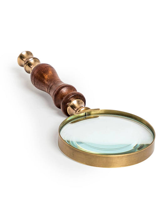 Förstoringsglas Med Trähandtag – Antik Design