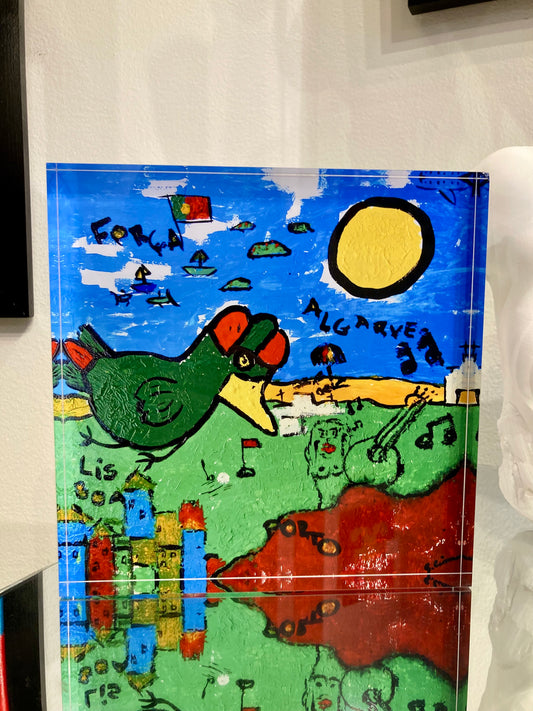 Acrylic glass block - Portugal - Gina Cinnamoni