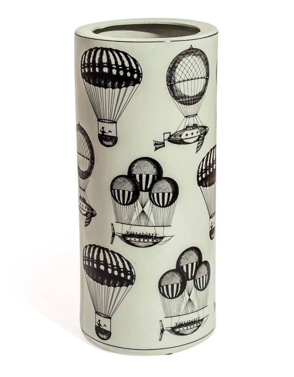 Paraplyställ och Vas i Keramik Med Luftballonger – Retrostil