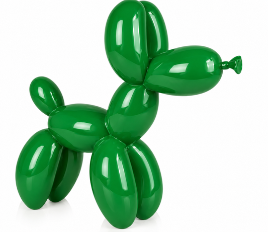 Grön Ballonghund (S) – Bellamonti Exclusive Collection