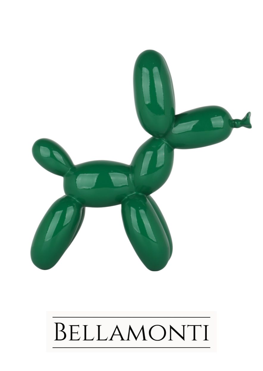 Grön Ballonghund (S) – Bellamonti Exclusive Collection