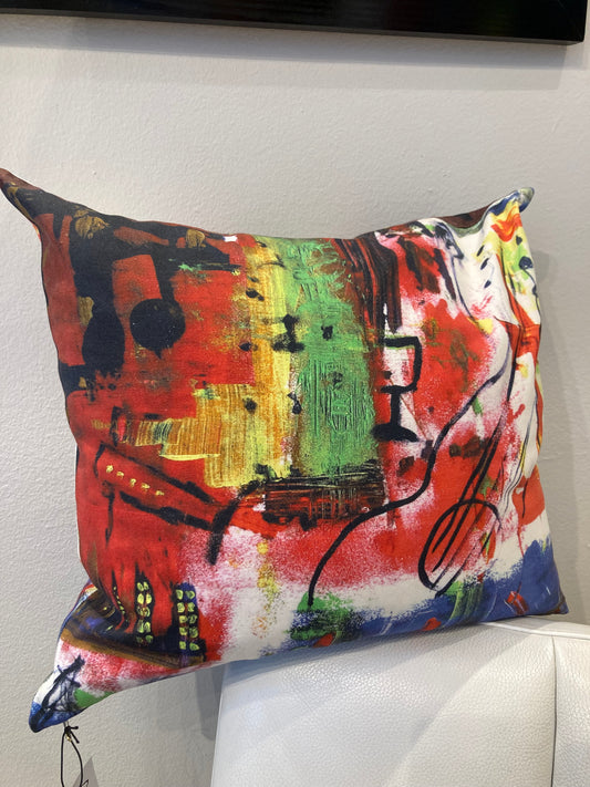 Cushion cover - Made in Paris - Design by Gina Cinnamoni