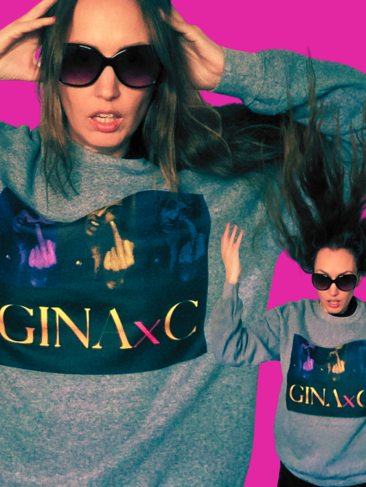 GINAxC - Attitude Color Pop (Triptych) - Unisex Sweatshirt