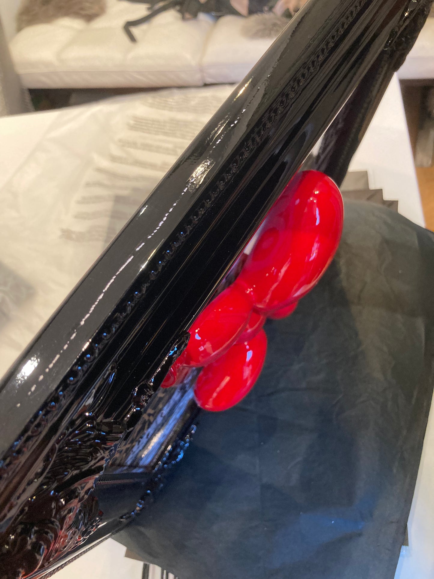 Röd Ballonghund - Tavla - Barock Modern Pop