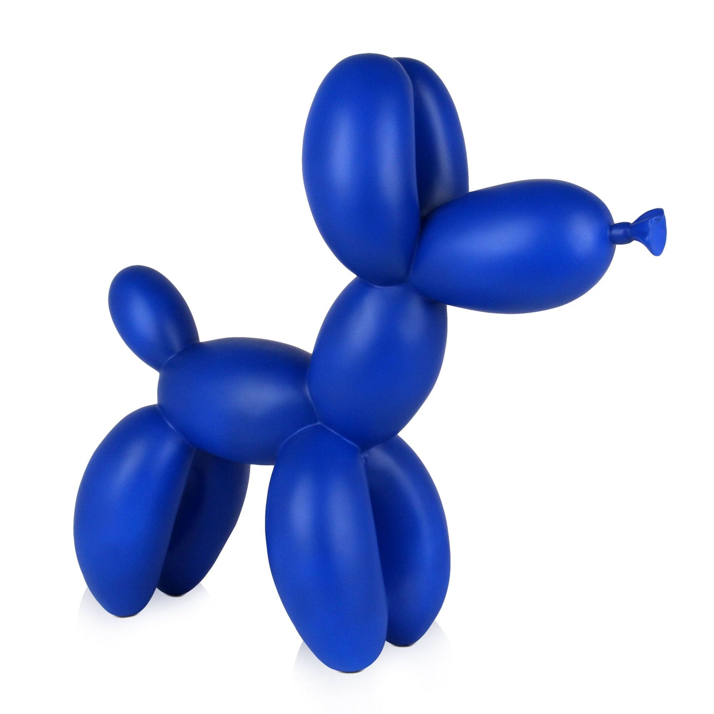 Ballonghund (XL) - Hartsskulptur - Blå
