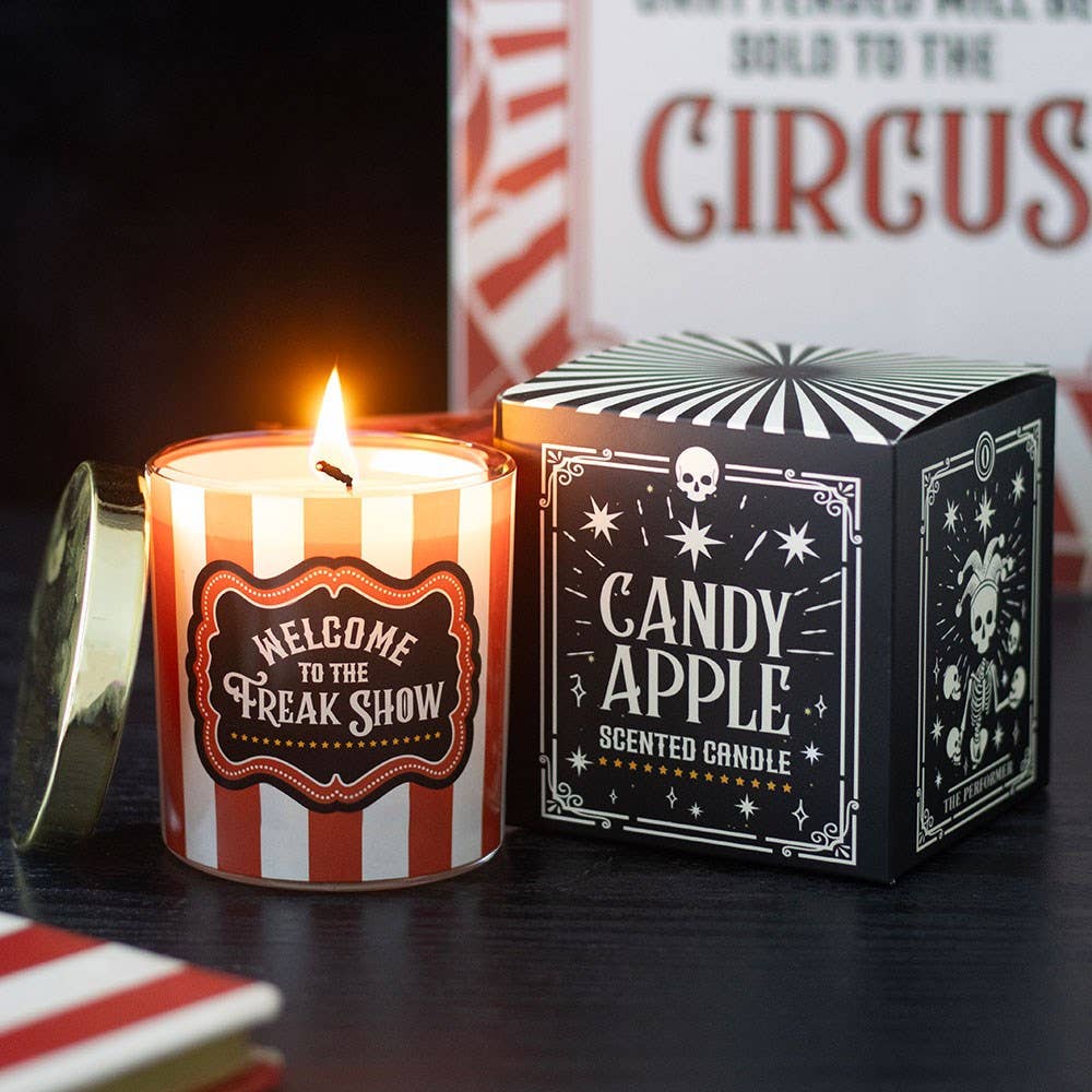 Doftljus Med Kanderat Äpple – Mystic Circus
