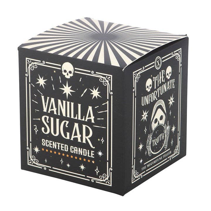 Mystic Circus Doftljus Med Vanilj och Socker – Gotisk Cirkusdesign