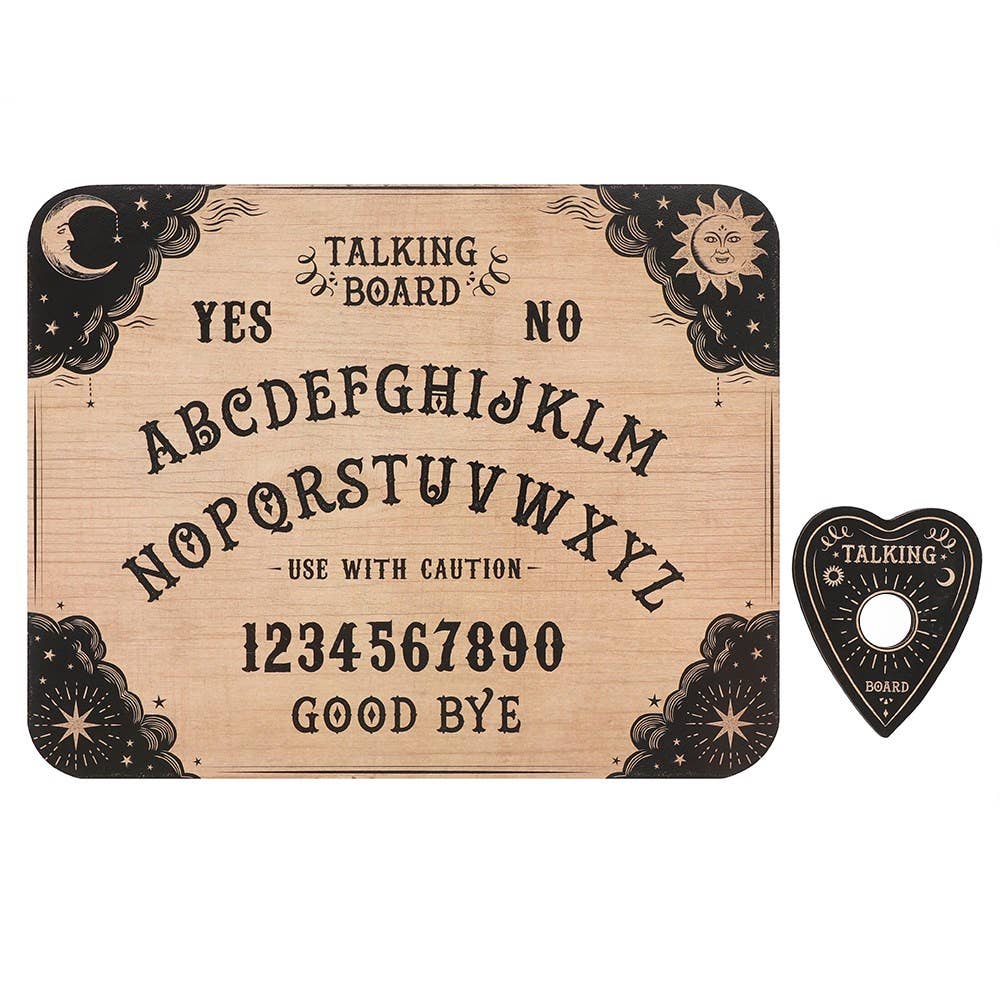 Klassisk Ouijabräda Med Planchette – Mystisk Spirit Board