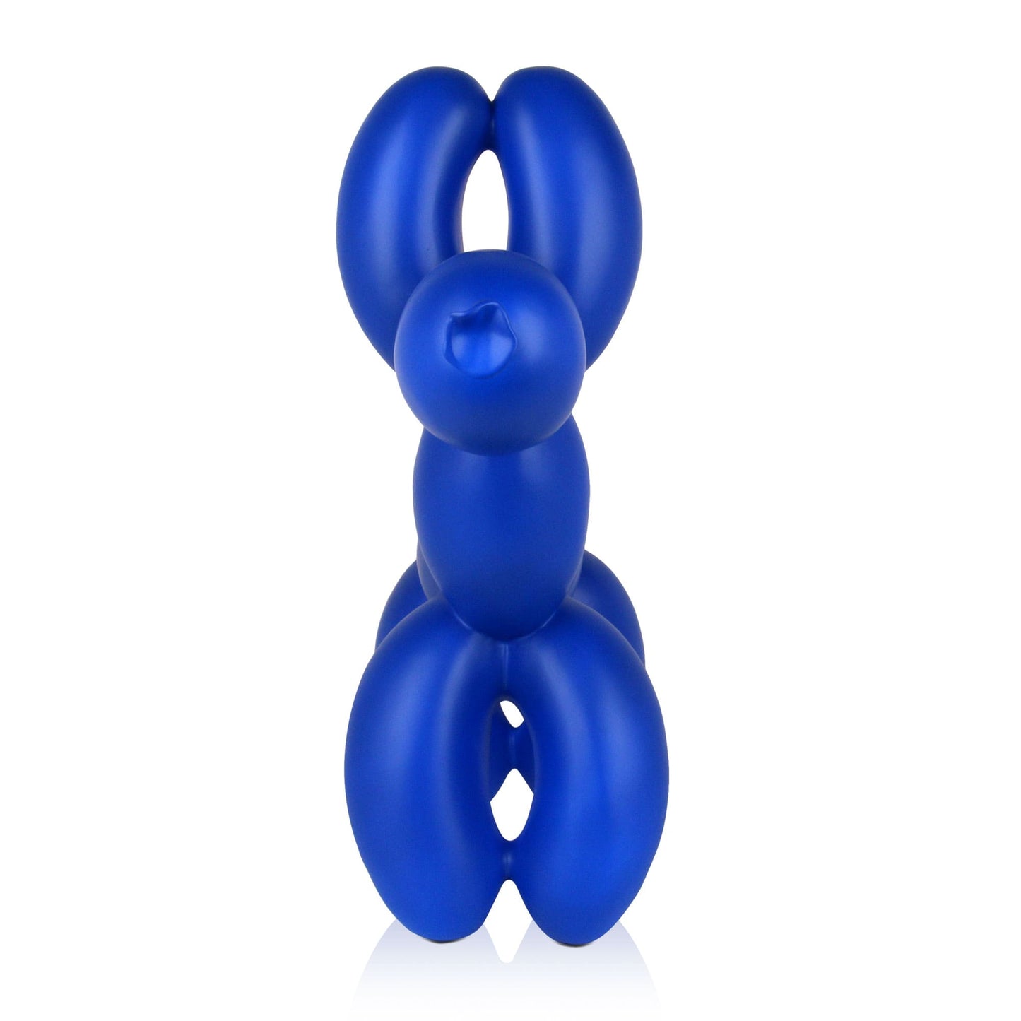 Ballonghund (XL) - Hartsskulptur - Blå