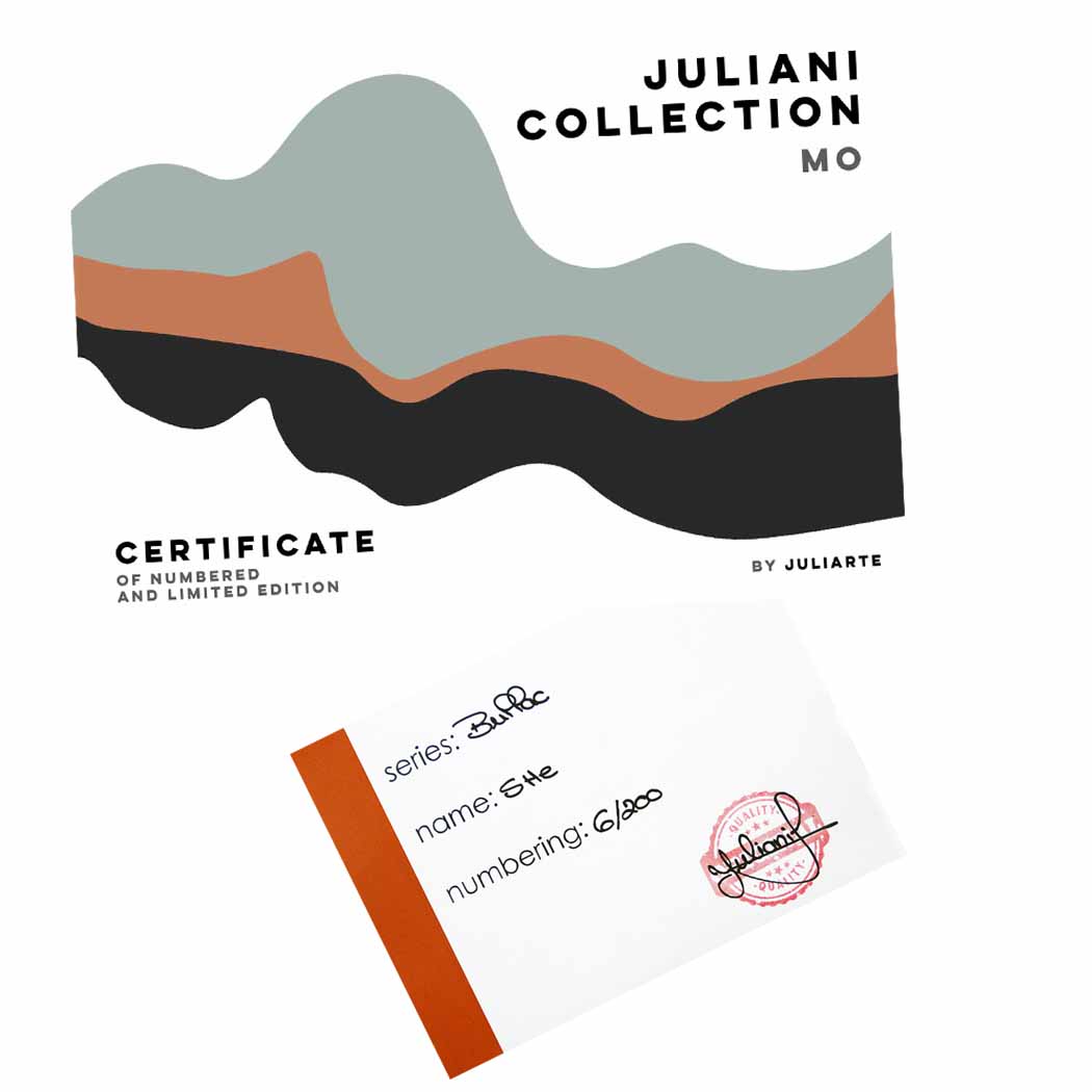 Röd Tjur (S) – Handmålad och Numrerad Skulptur med Certifikat | Limited Edition