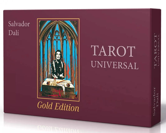 Salvador Dalí Tarot Universal Gold Edition – Exklusiv Tarotlek Med Förgyllda Kort